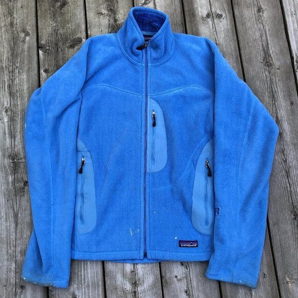 2007 Patagonia R3 Jacket Blue Medium - Picture 1 of 9